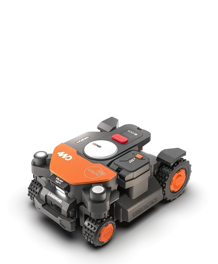 Worx Landroid Vision Cloud 4WD, robot-tondeuse tout-terrain à 4 roues motrices
